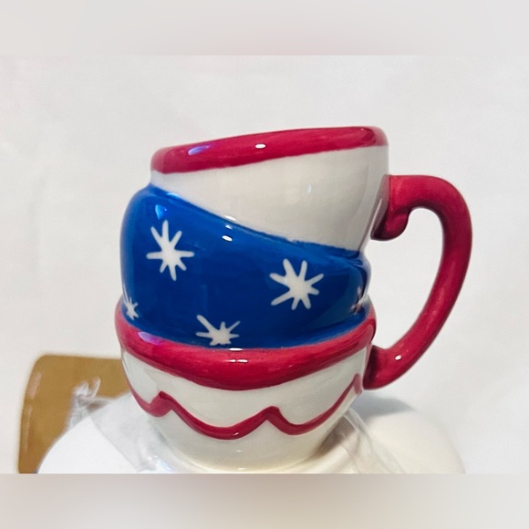 RAE DUNN Disney Alice In Wonderland "TEA TIME" Double Sided Mug Topper. NWT - Picture 4 of 4